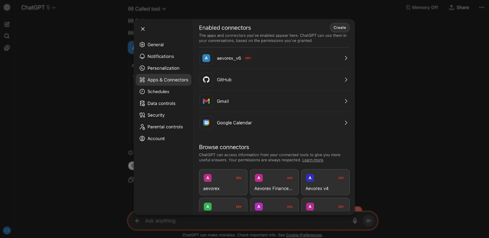 ChatGPT Apps & Connectors